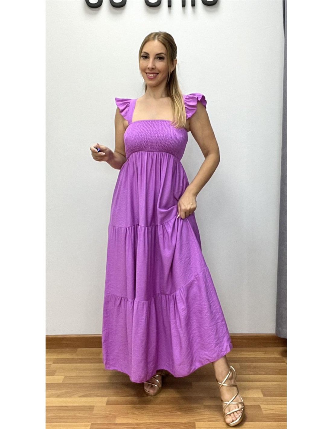 VESTIDO EMILY BUGANVILLA