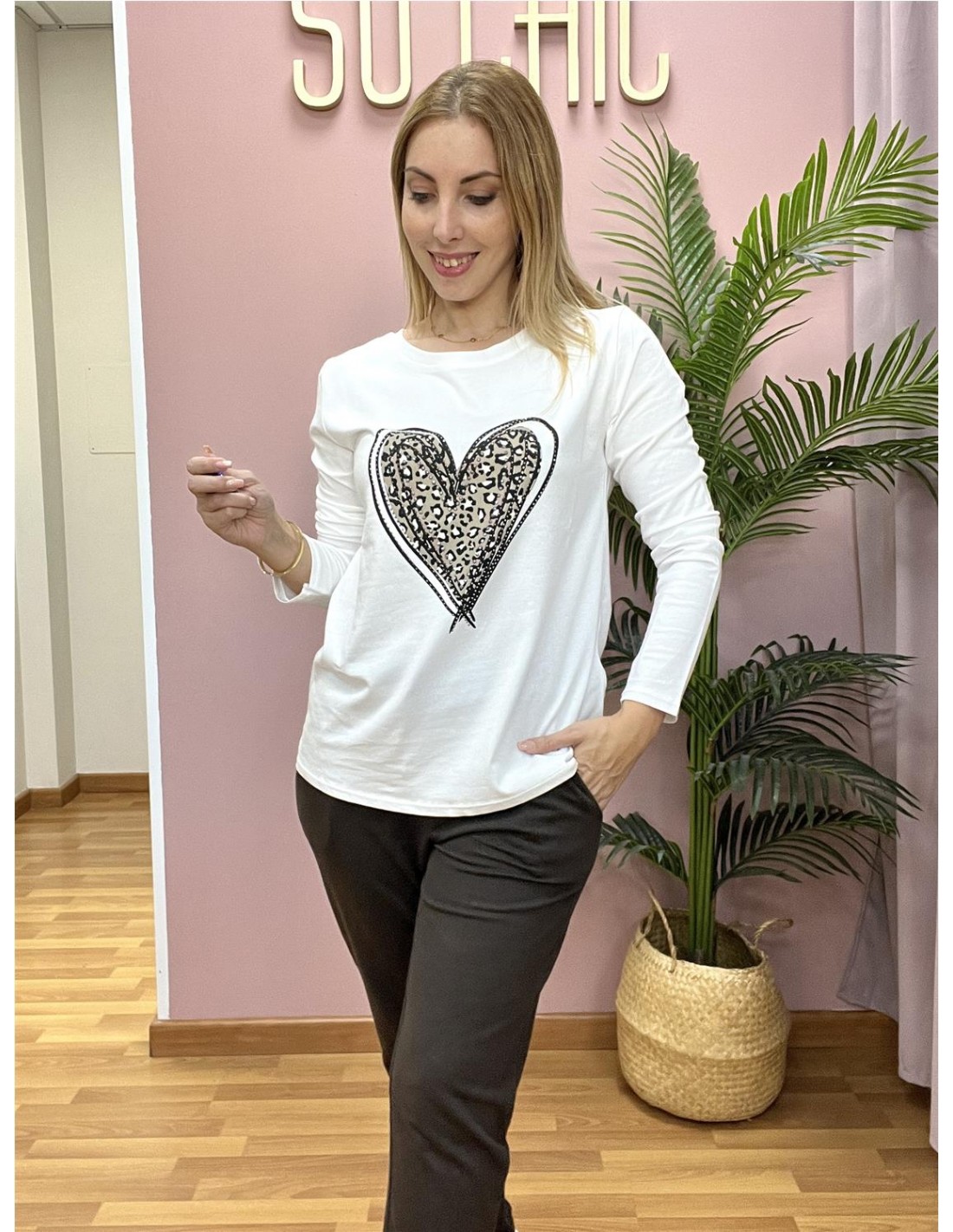 CAMISETA CUORE BRILLO