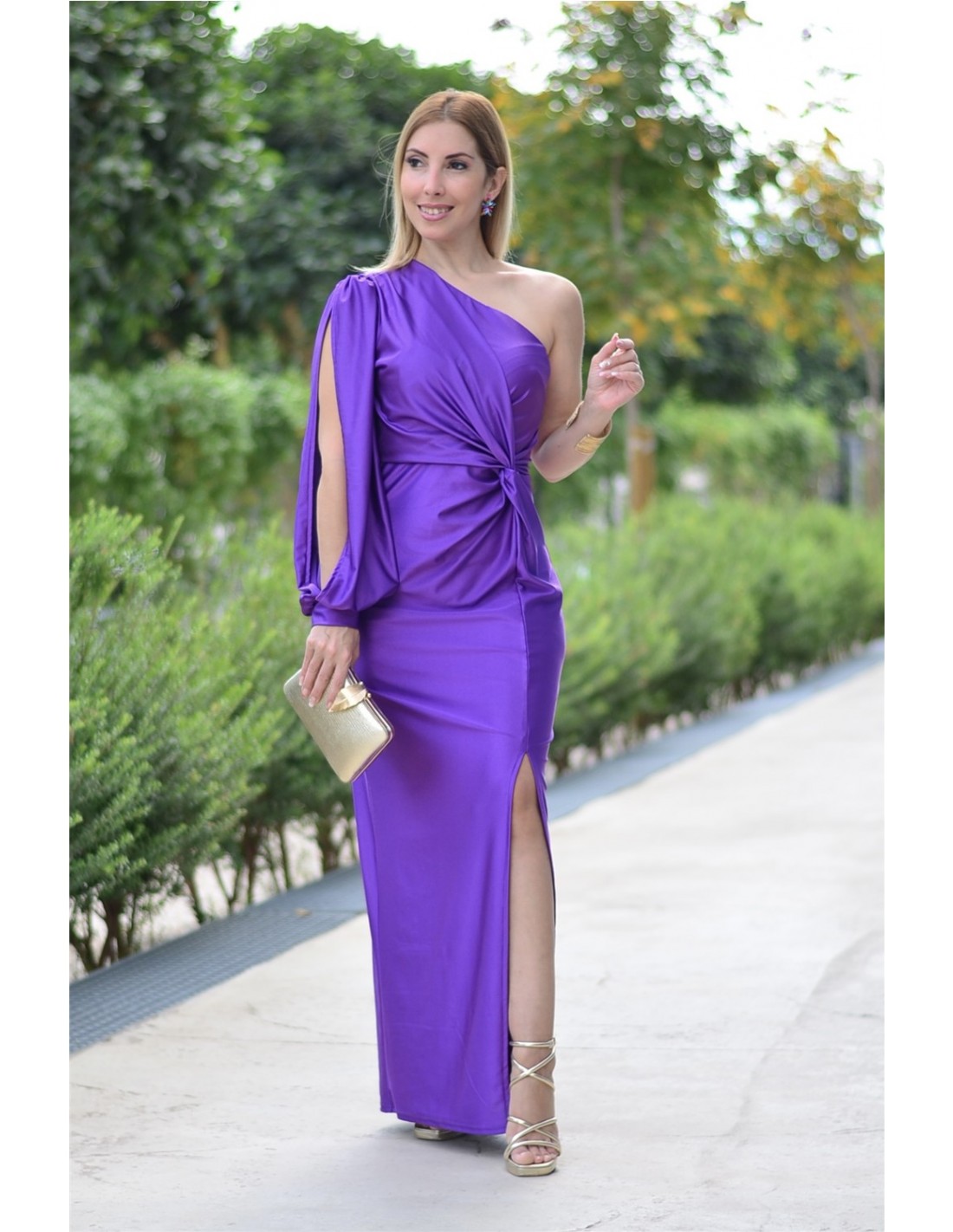 VESTIDO LAYLA MORADO